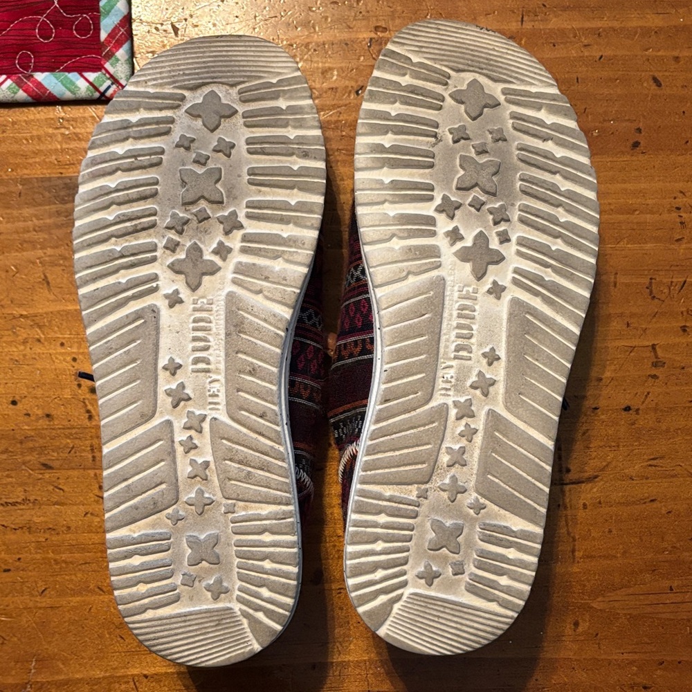 Hey Dude Multicolor Patterned Shoes - image 3